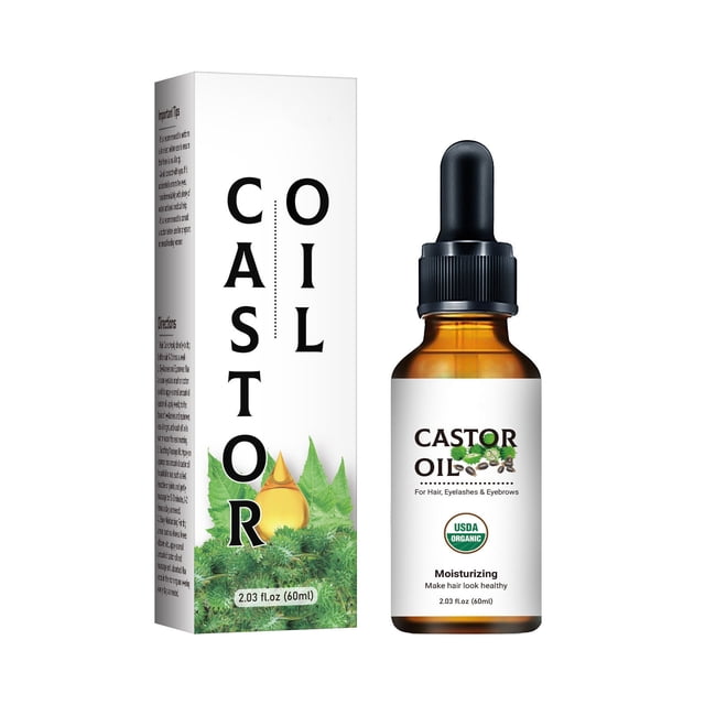 Fashionable Essential oils Oil Essential Castor Essential-oil Nourishes And Repairs Dry And Frizzy Hair, Strengthens Hair And Prevent Hair Loss 60ml(buy 2 get 10% off)