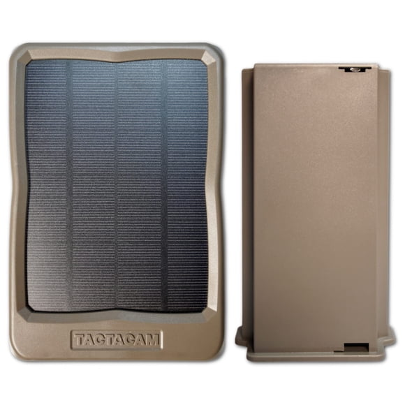 Panel solar externo con paquete de baterías para TACTACAM Reveal