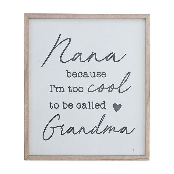 Framed Wood Sign For Grandma