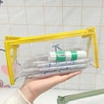 thumbnail image 3 of Clear Pen Bag Multi-purpose Rectangle Shape Colored Zipper Stationery Bag Student Accessory, 3 of 7