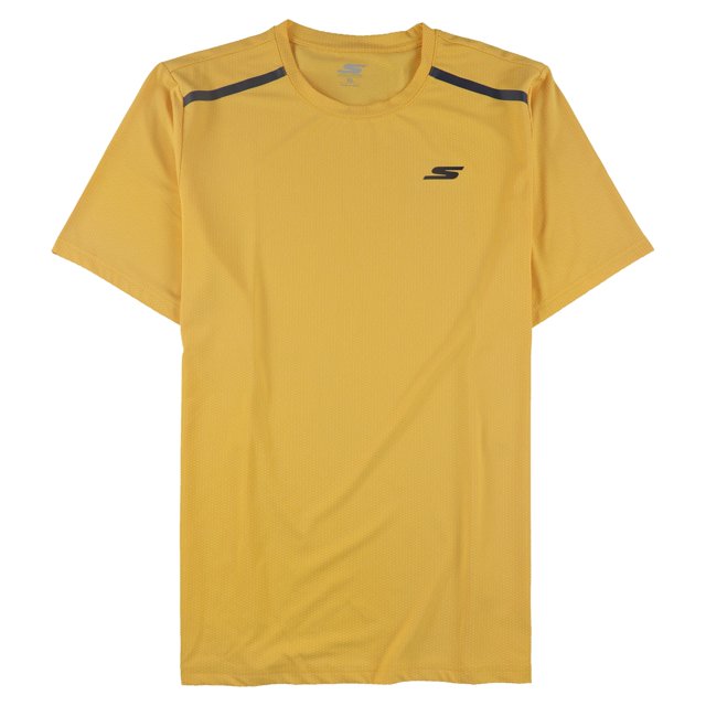 Skechers Mens Foundation Basic T-Shirt yellow M