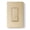 Matte Champagne Gold, variant on Single Pole Decors Light Switch with Screwless Plate, 15A 120-277V, Paddle Rocker Switch Replacement, On/Off Wall Switch, Self-Grounding, Residential Grade, UL/CUL (5 Pack, Glossy White)