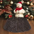 thumbnail image 3 of OULII Collier de Sapin de Noël Style Rétro Décoration en Tissu pour Intérieur et Extérieur Lot de 1, 3 of 8