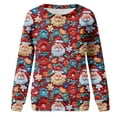 thumbnail image 6 of jjayotai Christmas Ugly Sweaters for Women, Plus Size Novelty 3D Cute Print Long Sleeve Funny Sweatshirts Xmas Ladies Cute Tops Pullover Red M, 6 of 7