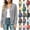 Gray, variant on Cardigan Sweaters for Women Collared Button Down Open Front Knit Cardigans Long Sleeve Casual Cardigans,S,Navy