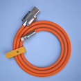 thumbnail image 1 of 120W 6A Carga Súper Rápida (1,5 M) Tipo C Cable De Silicona Líquida Usb Micro Gao Jiahui unisex, 1 of 2