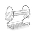 thumbnail image 4 of Escurridor Grande Para Trastes LING HAO Acero inoxidable 2 niveles, 4 of 5