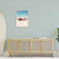 thumbnail image 4 of Stupell Industries Beach Babe Lounging Coastal Ocean Shoreline Graphic Art White Framed Art Print Wall Art, Design by Amelia Noyes, 4 of 5