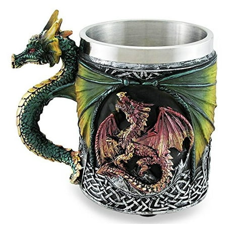- Mythical Fantasy The Conception Of Fire Beowulf Dragon Beer Stein Tankard Coffee Cup Mug Great Gift For Dragon Lovers Party Hosting Centerpiece Fantasy Movie Drink Companion