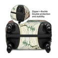 thumbnail image 4 of PAYOHTO Highly Elastic Spandex Suitcase Cover Luggage Cover Large Fits 25 to 28 Inch Bird Butterfly Rose Beige, 4 of 8