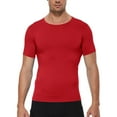thumbnail image 2 of Mens Tshirts Active Stretchy Quick Dry Slim Fit Training Wear Sport Running Gym Shirts for Men, 2 of 8
