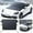 As show, variant on Universal Car Windshield Cover Snow Guard Waterproof Winter Frost Protection Sun Shield with Magnets for SUV Truck All Weather Outdoor Use