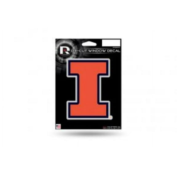 Illinois Fighting Illini Die Cut Vinyl Decal