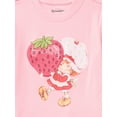 thumbnail image 2 of Strawberry Shortcake Girls Embroidered Graphic Tee and Skort Set, 2-Piece, Sizes 4-16, 2 of 3