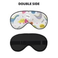 thumbnail image 2 of PAYOHTO Cute Funny Kids Dinosaurs Colorful Soft Sleep Mask Comfort Pure Silk Eye Cover for Travel Office Camping, 2 of 7