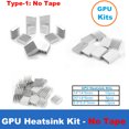 thumbnail image 1 of Graphics Card Cooler Heat sink Kit,33pcs Radiator Aluminum Heatsink w/ Thermal Adhesive Adhesive Tape GPU,VGA Video Card Heating Kit No Tape, 1 of 6