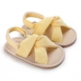 thumbnail image 6 of Zanvin Sandals on Clearance, Kids Sandals, Toddler Sandals, Toddler Baby Girls Boys Baby Shoes Soft Sole Non-slip Baby Toddler Sandals, Yellow, 6-9 Months, 6 of 7