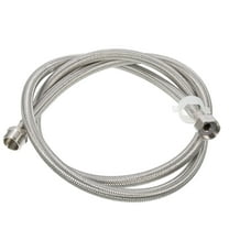 Soimiss Durable Braided Stainless Steel Washer Hose for Washing Machine Use