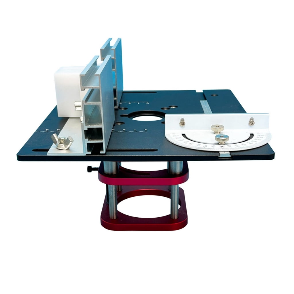 Zeiwohndc Quality Aluminum Router Table Insert Plate for Carpentry and Decoration