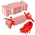 thumbnail image 2 of Caja de dulces de 10 piezas con cintas para Navidad, decoración de dulces, galletas de Chocolate, regalo de fiesta, cajas de embalaje de papel de boda, 2 of 4