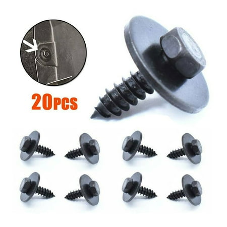 

20X Hex Head Screw Fender Liner Air Duct Splash Shield Trim For BMW 07147129160
