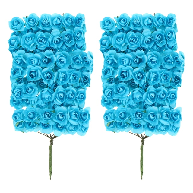 unbranded 144Ud Artificial Azul Para Adornos De Flores Con Apariencia Real