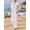 White, variant on Men 2 Piece Linen Outfit Beach Button Down Shirt Casual Loose Pant Sets Summer Outfits Fashion Khaki XL