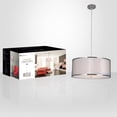 thumbnail image 3 of Xtricity - Pendant Light, 19.6 '' Width, From Kokkino Collection, Gray, 3 of 4