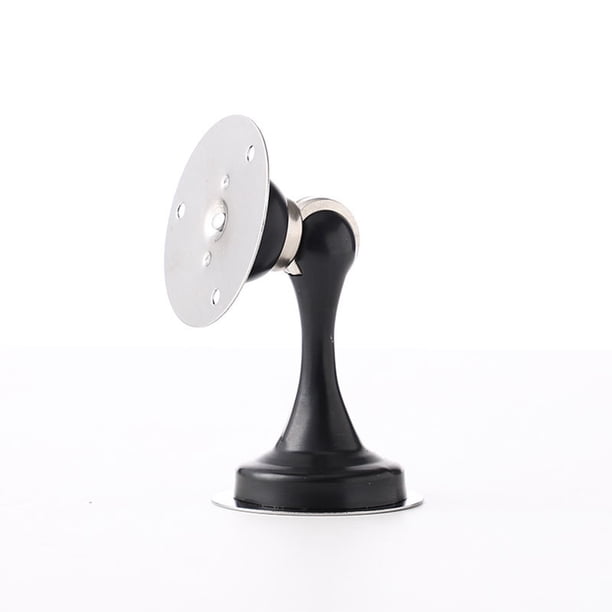 Toystoory Tope de puerta sin clavos de bajo ruido para baño, dormitorio, inodoro, tope de puerta de acero inoxidable, soporte para puertas a prueba de Conjuntos de muebles de dormitorio Negro Toystoory HA066091-04