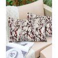 thumbnail image 6 of Brown Black Branches Throw Pillow Cover,Watercolor Plant Rustic Burlap Rectangle Decorative Pillow Case Protector Soft Cushion Cover Lumbar Pillowcase for Couch Sofa Bedroom Car Chair Decor 24x36 In, 6 of 8