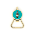 thumbnail image 1 of Black Ice  Text Outline Freehand Beer Bottle Cap Opener Stainless Steel Key Chain, 1 of 3