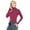 Burgundy, variant on ACTIVE UNIFORMS Women's Long Sleeve Turtle-Neck T-Shirt Under Scrub (Aqua, X-Small)
