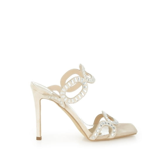 London Rag Romashka Cut Out Detail Stiletto Heel Womens Sandals