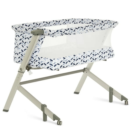 UPC: 0810063662592 | Dream On Me Flora Baby Bassinet  5 Adjustable Height Position  Include Mattress Pad  Moroccan White
