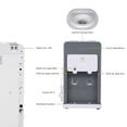 thumbnail image 4 of Dispensador eléctrico de agua caliente y fría para enceimera, Despachador para garrafón de agua de hasta 20L de sobre mesa AVERA DA01E, 4 of 10