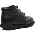 thumbnail image 3 of Kickers Kick Hi Luxe Women's Lace Up Leather Ankle Boot In Black Size 5, 3 of 6
