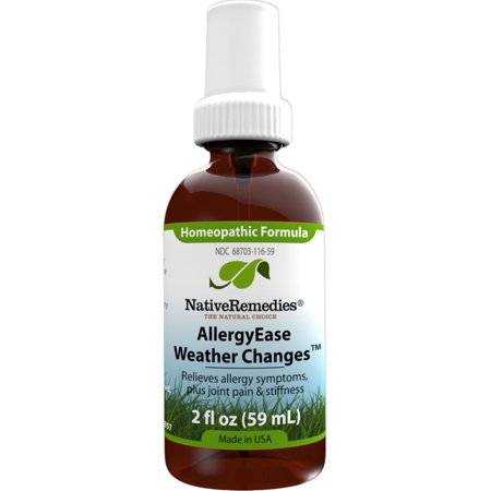 NativeRemedies AllergyEase Weather Changes Homeopathic Oral Spray, 2 Fl Oz