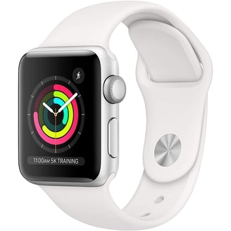 Apple Watch - 【W4F7】Apple Watch 3 GPS 38mm シルバー　BT91% Apple Watch Series 3 GPS Smart Watch, 38mm, 18 Hour Battery Life