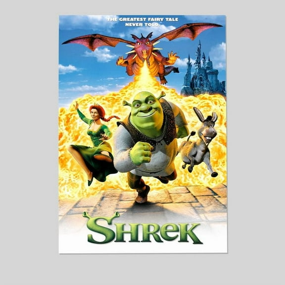 Shrek Movie Poster Print Size 24''x36'' - Postora