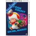 thumbnail image 3 of Nintendo The Super Mario Galaxy Movie (2026) - Toad Count On Me Wall Poster, 14.725" x 22.375", 3 of 4