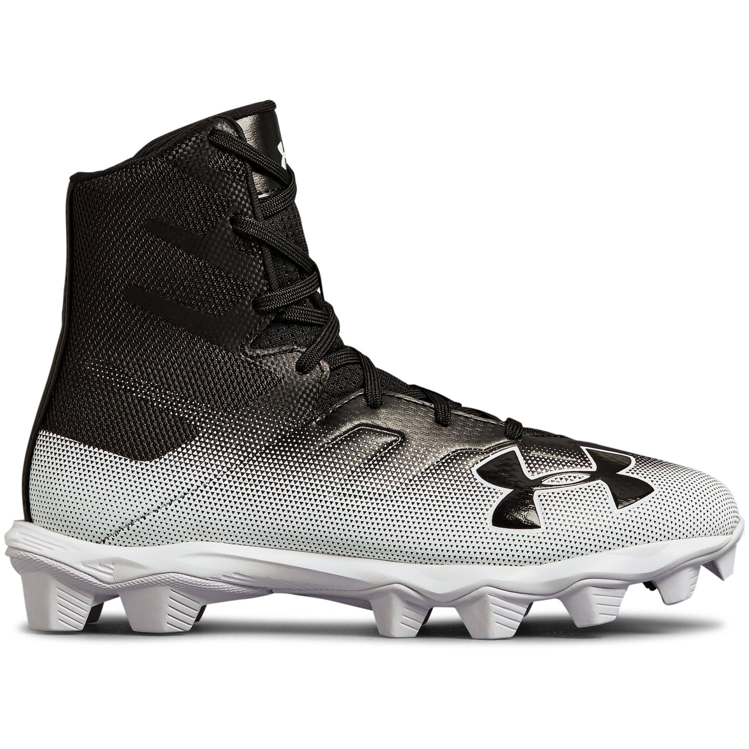 Football Cleats Red/White Under Armour Youth Big Kids UA Highlight RM JR 
