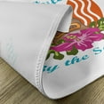 thumbnail image 5 of Ambesonne Tiki Bar Place Mats Set of 4, Words Hibiscus, Standard Size, Multicolor, 5 of 6