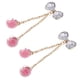 thumbnail image 1 of 2 Piezas Diamante Crystal Bow Ftback Adorno Con Bor Pendientes De De Cristal Para Botones Decorativos, Pinzas Para El cabellero, Bolsos Colgantes, Caja Del Teléfono DIY Y Accesorios rosado BLESIY Botones de adornos de cristal, 1 of 8