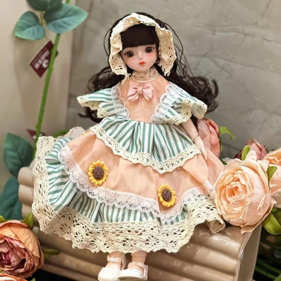 Muñeca BJD Retcvk 30 cm 1/6 con articulaciones esféricas y ropa