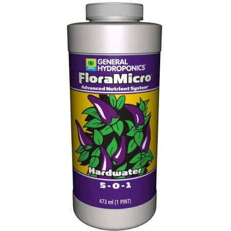 General Hydroponics FloraMicro Hardwater for Plants,
