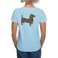 thumbnail image 2 of CafePress - Dachshund Polka Dots Women's Light T Shirt - Women's Classic T-Shirt, 2 of 4