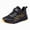 L101-Black, variant on CAUYDY Boys Kids Non Slip Mesh Sneakers Breathable Lightweight Athletic Running Shoes with Hook and Loop for School Play and Casual Wear(L101-Blue,2)