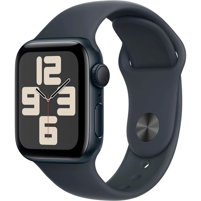 Refurbished Apple Watch SE (2022) 2nd Gen 40mm A2722 (GPS Only, No Cellular) Midnight (Grade A)