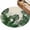 Summer Green/Beige, variant on Round Area Rugs 3.3Ft, Palm Leaves Non-Slip Washable Circle Rugs Carpet, Tropical Botanical Leaf Summer Wooden Gray Indoor Outdoor Rug Floor Mats Throw Runner for Bedroom Living Room Bathroom