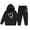 Black, variant on Girls Outfits&Set Winter Hoodie And Joggers for Kids - Casual Clothing with Stylish Print for Toddlers to, Mint Green, 3-4 Years